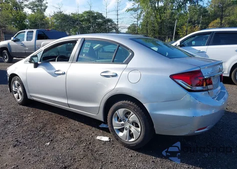 2014 Honda Civic Lx from USA, damaged, VIN 19XFB2F55EE250206